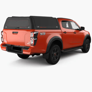 Hardtop Aluminium Isuzu Dmax 2021+  Rhinoman Xpedition Noir sur Xperts4x4 Accessoires 4x4 Off-Road