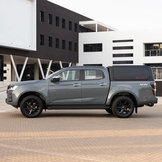 Hardtop Aluminium Isuzu Dmax 2021+  Rhinoman Xpedition Noir sur Xperts4x4 Accessoires 4x4 Off-Road