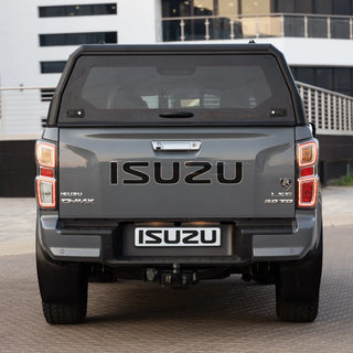 Hardtop Aluminium Isuzu Dmax 2021+  Rhinoman Xpedition Noir sur Xperts4x4 Accessoires 4x4 Off-Road