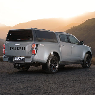 Hardtop Aluminium Isuzu Dmax 2021+  Rhinoman Xpedition Noir sur Xperts4x4 Accessoires 4x4 Off-Road