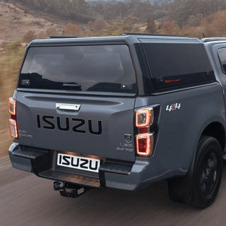 Hardtop Aluminium Isuzu Dmax 2021+  Rhinoman Xpedition Noir sur Xperts4x4 Accessoires 4x4 Off-Road