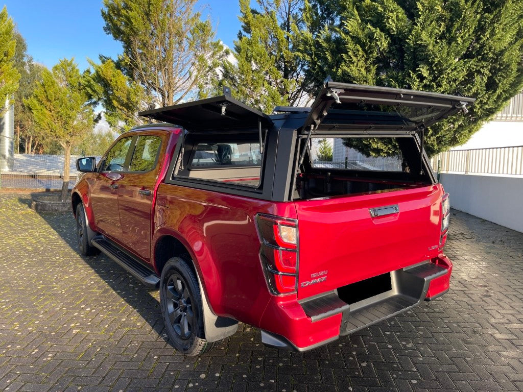 Hardtop Aluminium Line4x4 Double Cab | Vitré et Renforcé sur Xperts4x4 Accessoires 4x4 Off-Road