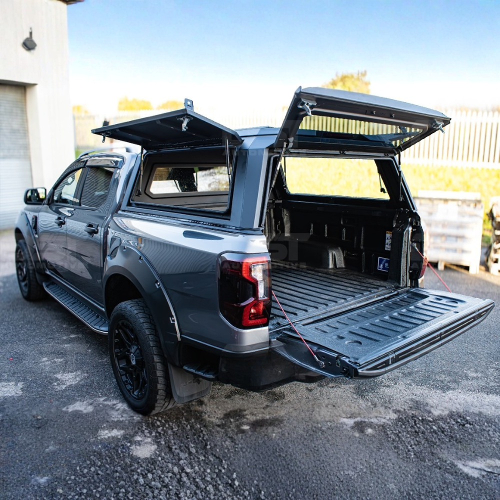 Hardtop Aluminium Line4x4 Double Cab | Vitré et Renforcé sur Xperts4x4 Accessoires 4x4 Off-Road