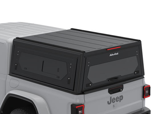 Hardtop Jeep Gladiator JT 2019+ | Alu-Cab Contour | Aluminium Noir sur Xperts4x4 Accessoires 4x4 Off-Road