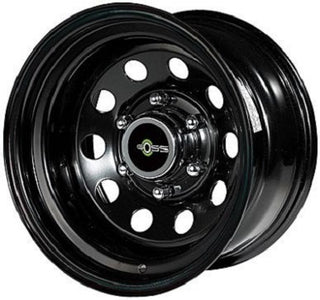 Jante Acier GOSS MODULAR - 15" pouces - Black sur Xperts4x4 Accessoires 4x4 Off-Road