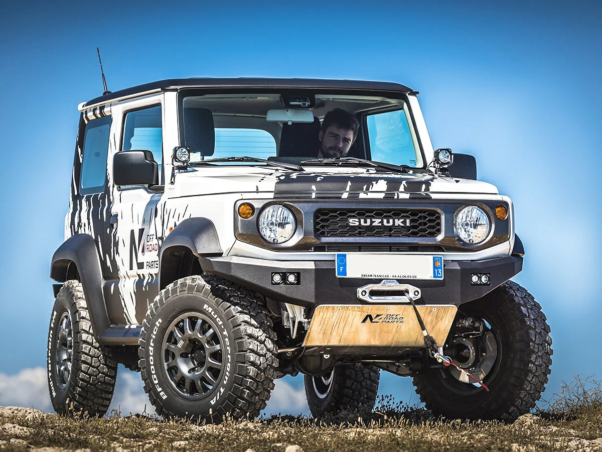 Jante Alu BRAID Fullrace Rally Noire 7x15 5x139.7 ET-3 sur Xperts4x4 Accessoires 4x4 Off-Road