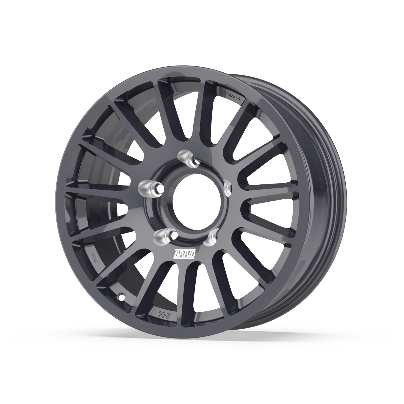Jante Alu BRAID Winrace S Noire 8x17 6x130 ET10 sur Xperts4x4 Accessoires 4x4 Off-Road
