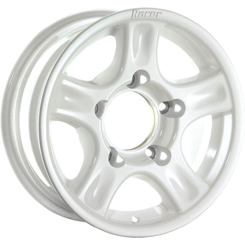 Jante Aluminium RACER WHITE 4X4 sur Xperts4x4 Accessoires 4x4 Off-Road