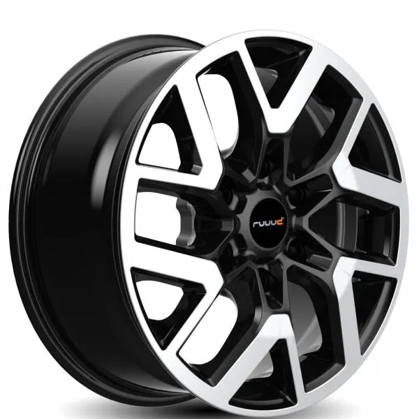 Jante Aluminium RUUUD Bastogne 7.5x19 6x120 ET52 Black sur Xperts4x4 Accessoires 4x4 Off-Road