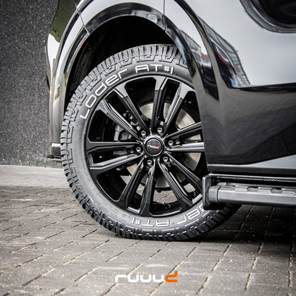 Jante Aluminium RUUUD Namur 7.5x17 6x125 ET50 CTR74.1 - Gloss Black sur Xperts4x4 Accessoires 4x4 Off-Road