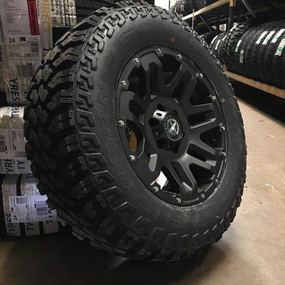 Jante American Racing AR200 Black 8.5X17 6x139.7 ET0 CB106.25 sur Xperts4x4 Accessoires 4x4 Off-Road