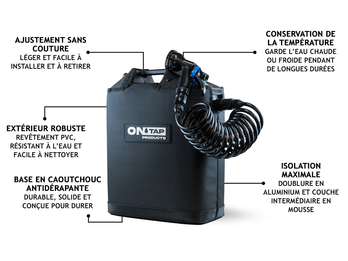 Housse Isotherme Multicouche ONTAP pour Douche Portable sur Xperts4x4 Accessoires 4x4 Off-Road