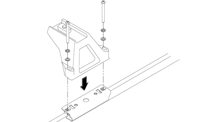 Kit Barres de toit Rhinorack | VW Transporter T6 LWB 2015+ (2 portes) sur Xperts4x4 Accessoires 4x4 Off-Road