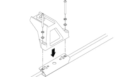 Kit Barres de toit Rhinorack | VW Transporter T6 LWB 2015+ (2 portes) sur Xperts4x4 Accessoires 4x4 Off-Road