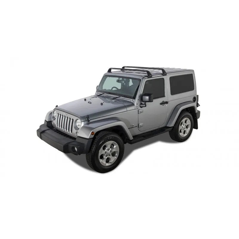 Kit de 2 Barres de Toit Vortex SG Black - Rhino-Rack - Jeep JK/JL sur Xperts4x4 Accessoires 4x4 Off-Road