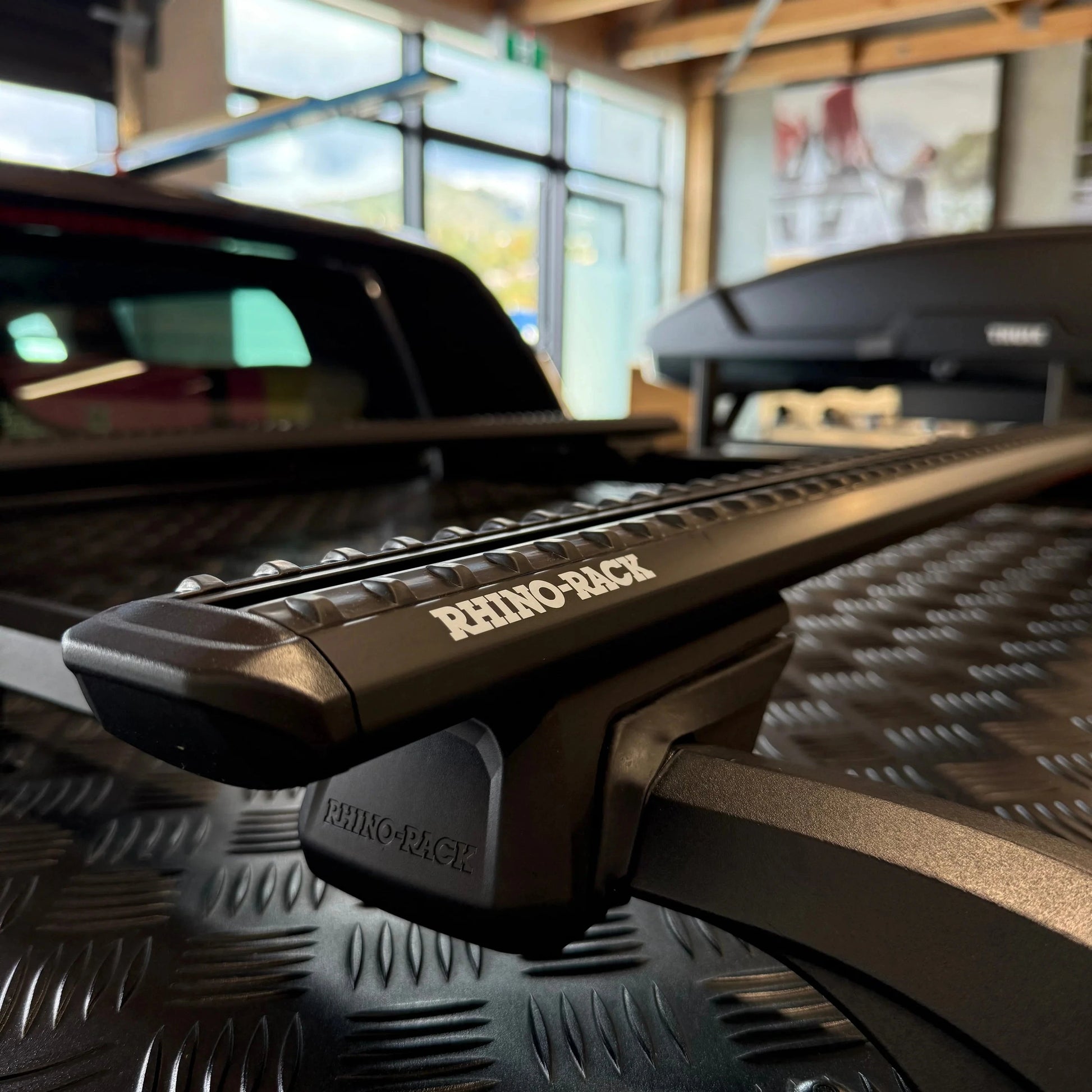 Kit de 2x barres de toit SPORTZ BAR Rhino-Rack - Ford Ranger/Raptor/Amarok 2023+ sur Xperts4x4 Accessoires 4x4 Off-Road