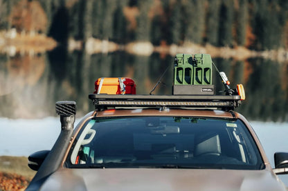 Galerie de toit pour Toyota Hilux REVO 2016-Present | RIVAL 4x4 | 1430 x 1235mm sur Xperts4x4 Accessoires 4x4 Off-Road