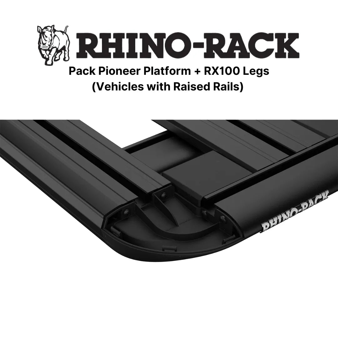 Kit Galerie de Toit 1900x1240mm sur Barres Longitudinales | RHINO-RACK sur Xperts4x4 Accessoires 4x4 Off-Road
