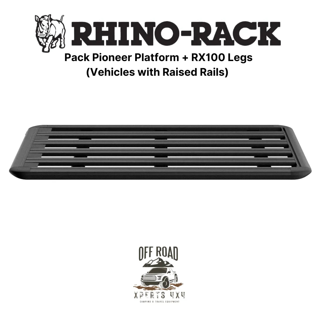 Kit Galerie de Toit 1900x1240mm sur Barres Longitudinales | RHINO-RACK sur Xperts4x4 Accessoires 4x4 Off-Road