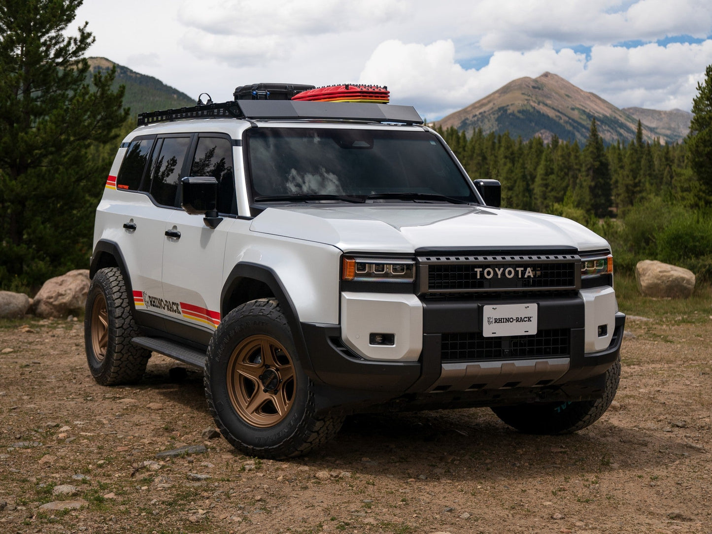 Kit Galerie de Toit Reconn 2413x1219mm RHINO-RACK pour Land Cruiser Prado 250 sur Xperts4x4 Accessoires 4x4 Off-Road