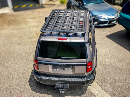 Kit Galerie de Toit Rhino-Rack Pioneer Land Cruiser Prado 250 (2100x1240mm) sur Xperts4x4 Accessoires 4x4 Off-Road