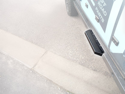 Marche pieds 350mm pour profilés rectangulaires de bas de caisse N4-Offroad sur Xperts4x4 Accessoires 4x4 Off-Road