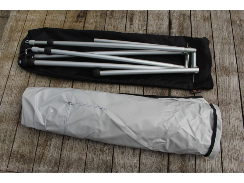 Abri-Douche James Baroud — Cabine Douche Bivouac Overland sur Xperts4x4 Accessoires 4x4 Off-Road