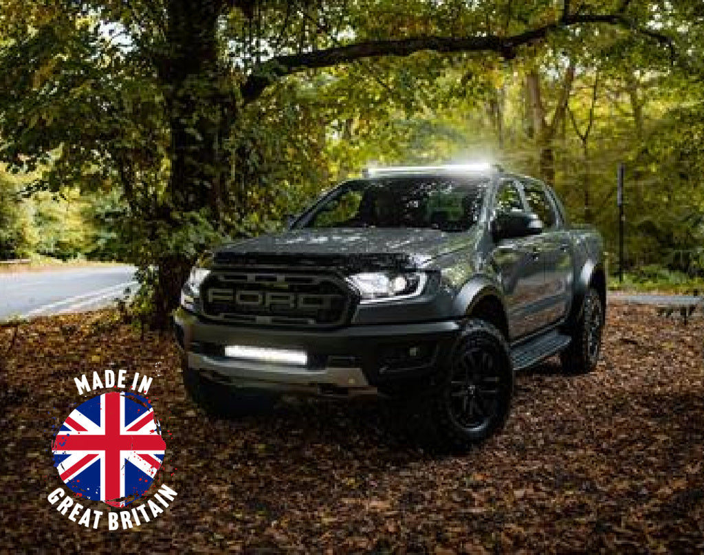 Inférieur Kit Calandre de montage Ford Ranger Raptor (2019+) pour Triple-R 1250 LAZER LAMPS sur Xperts4x4 Accessoires 4x4 Off-Road