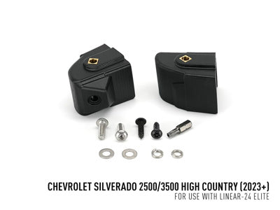 Kit Calandre Chevrolet Silverado 2500/3500 High Country (2024+) avec Linear-24 Elite LAZER LAMPS sur Xperts4x4 Accessoires 4x4 Off-Road