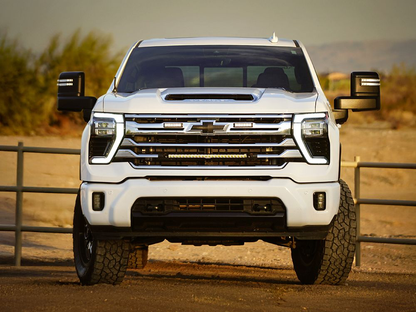 Kit Calandre Chevrolet Silverado 2500/3500 High Country (2024+) avec Linear-24 Elite LAZER LAMPS sur Xperts4x4 Accessoires 4x4 Off-Road