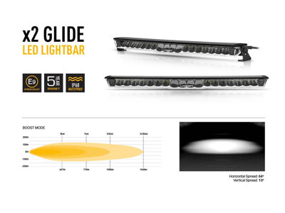 Supports de toit Ford Ranger & VW Amarok (23+) avec 2x Glide-18, noir LAZER LAMPS sur Xperts4x4 Accessoires 4x4 Off-Road