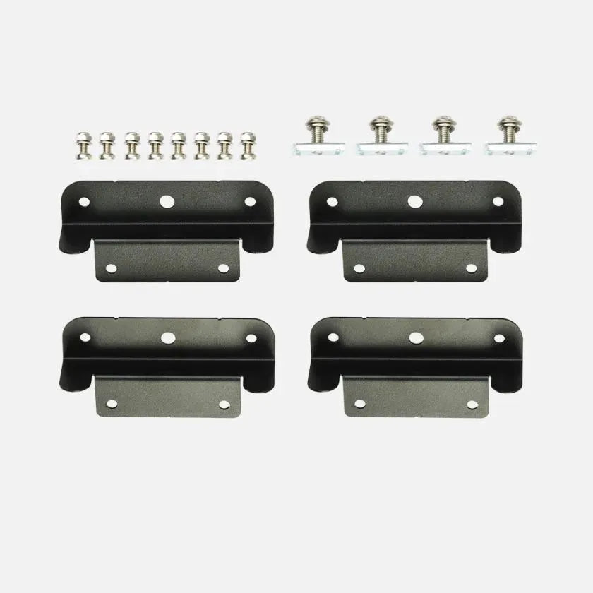 Fixations pour Panneau Solaire REDARC sur Galerie Rhino-Rack Pioneer sur Xperts4x4 Accessoires 4x4 Off-Road