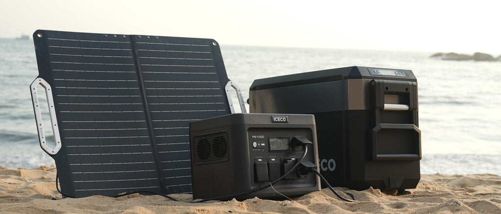 Panneau Solaire Pliable ICECO 80W – Énergie Portable & Efficace sur Xperts4x4 Accessoires 4x4 Off-Road