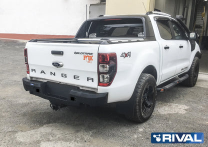 Pare-choc Arriere Aluminium Rival - Ford Ranger 2011 - 2018 sur Xperts4x4 Accessoires 4x4 Off-Road
