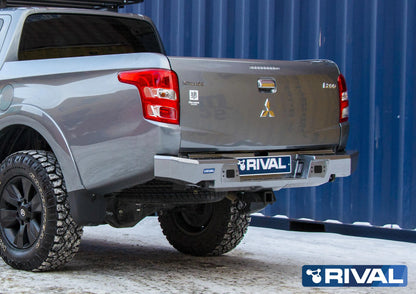 Pare-choc Arrière Aluminium Rival - Mitsubishi L200 (2015-2018) sur Xperts4x4 Accessoires 4x4 Off-Road