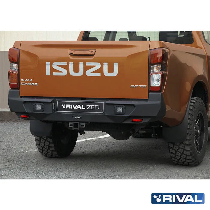 Pare-choc Arrière Aluminium Rival4x4 | Isuzu Dmax 2021+ sur Xperts4x4 Accessoires 4x4 Off-Road