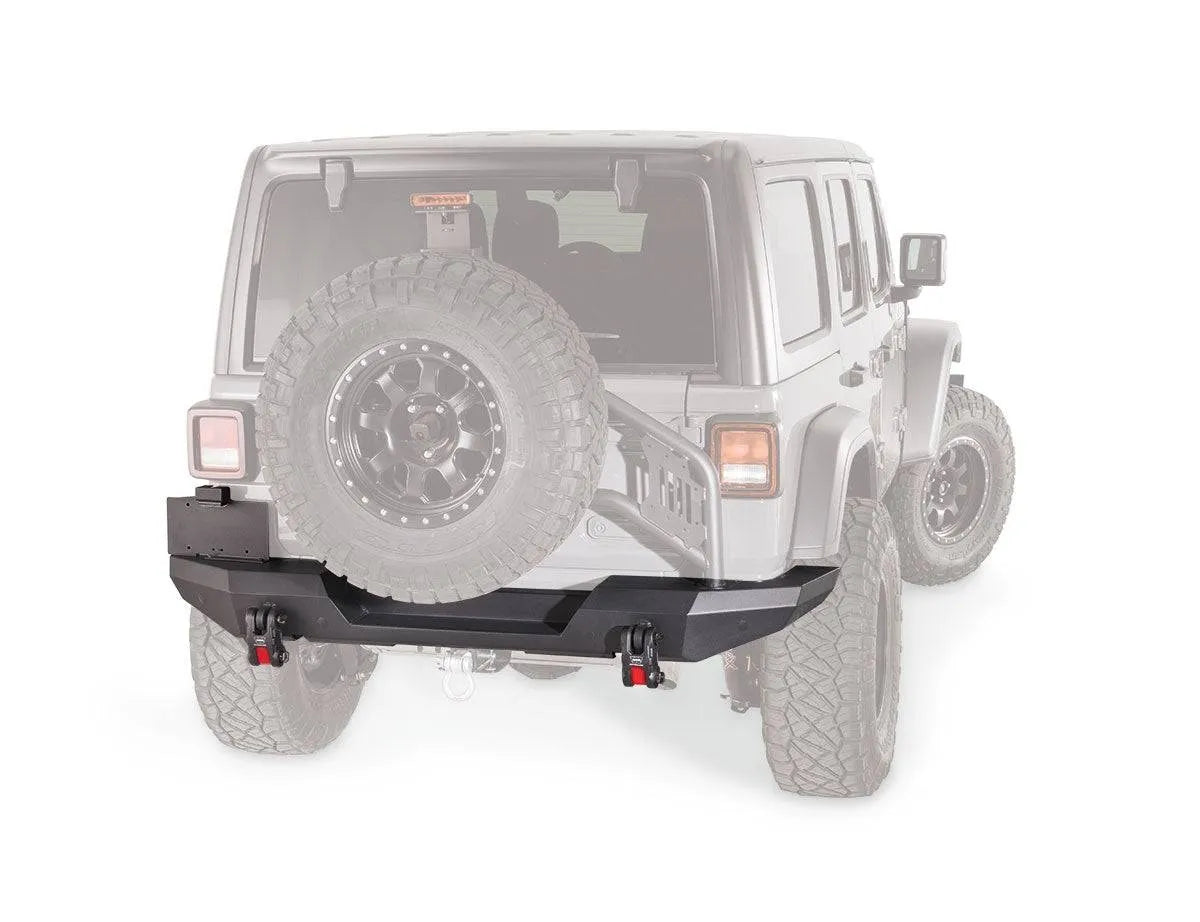 Pare-choc Arrière WARN Elite Jeep Wrangler JL 2018-2023 sur Xperts4x4 Accessoires 4x4 Off-Road