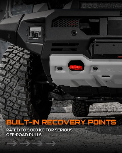 Pare-choc Avant GEN2 RIVAL Aluminium Ford Ranger 2023+ sur Xperts4x4 Accessoires 4x4 Off-Road