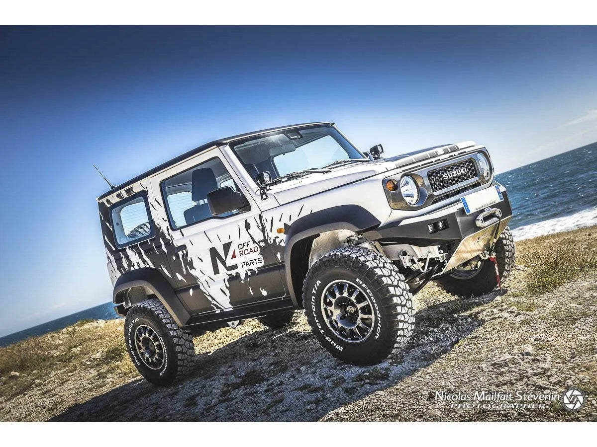 Pare-choc Avant N4-OFFROAD pour Suzuki Jimny 2018 a Present sur Xperts4x4 Accessoires 4x4 Off-Road
