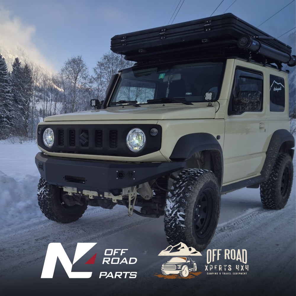 Pare-choc Avant N4-OFFROAD pour Suzuki Jimny 2018 a Present sur Xperts4x4 Accessoires 4x4 Off-Road