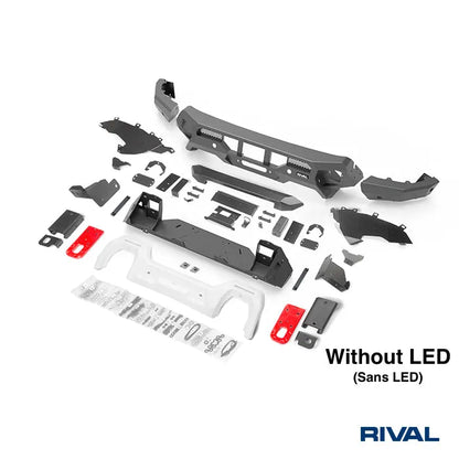 Pare-choc Avant Rival 4x4 Ford Raptor 2023+ | Aluminium Noir sur Xperts4x4 Accessoires 4x4 Off-Road