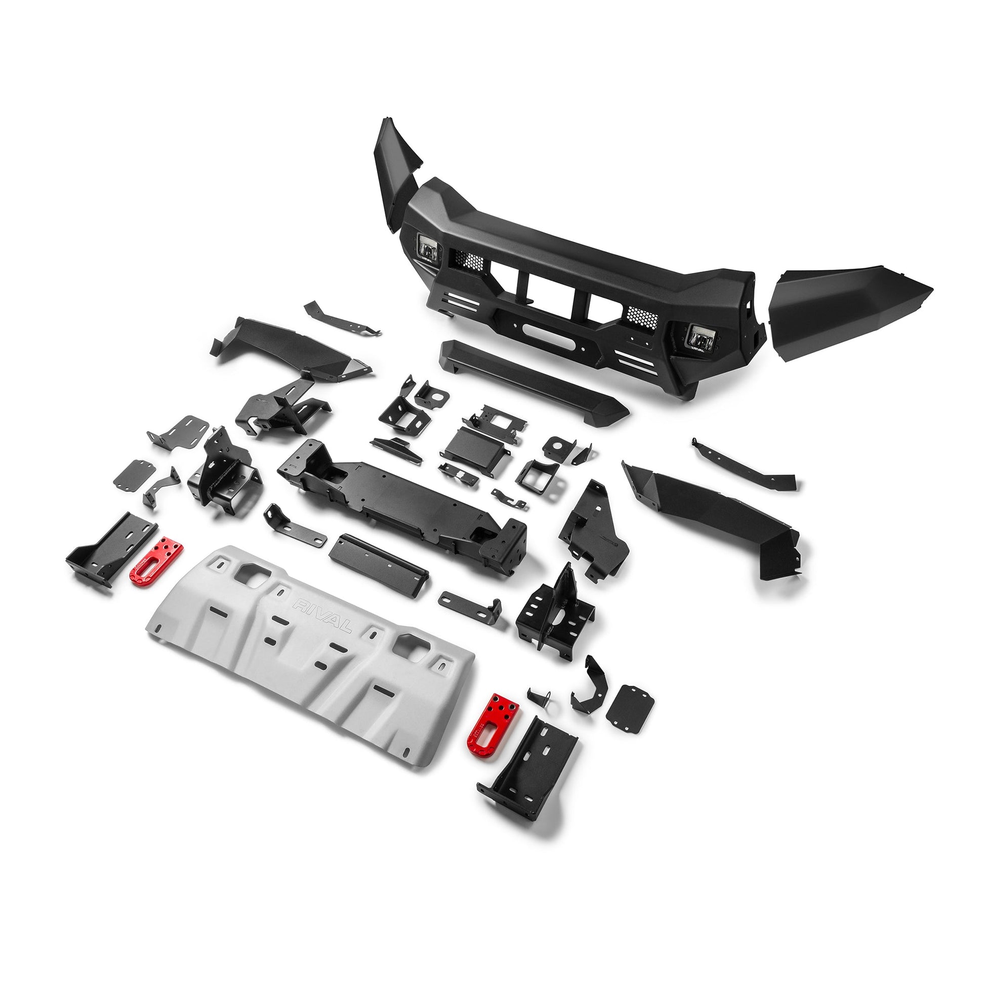 Pare-choc Avant Rival 4x4 VW AMAROK 2023+ | Aluminium Noir sur Xperts4x4 Accessoires 4x4 Off-Road