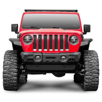 Pare-choc Avant Stubby Rival4x4 - Jeep Wrangler JK/JL & Gladiator JT sur Xperts4x4 Accessoires 4x4 Off-Road