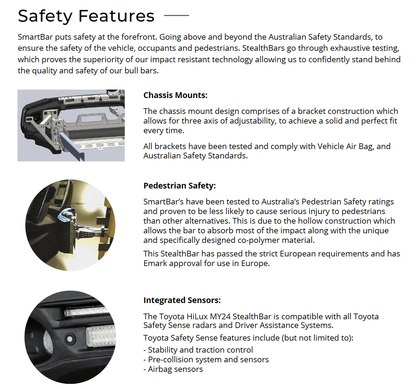 Pare-choc Toyota Hilux 2020 a Present - Stealthbar - Homologué EU sur Xperts4x4 Accessoires 4x4 Off-Road