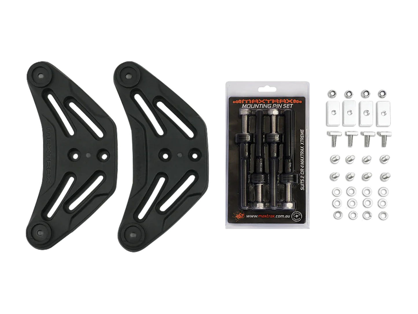 Supports plats MAXTAX pour plaques à sable Maxtrax XTREME sur Xperts4x4 Accessoires 4x4 Off-Road