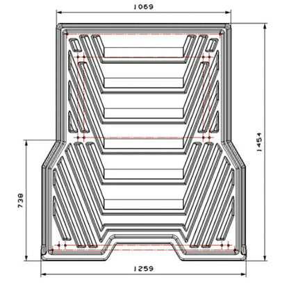 Plateau Coulissant Ford Ranger 2012-2022  | Plateau de Benne sur Xperts4x4 Accessoires 4x4 Off-Road