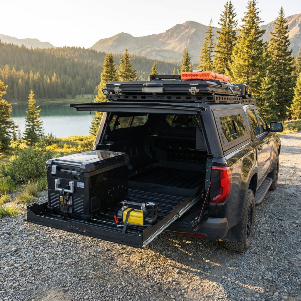 Plateau Coulissant Ford Ranger T6-T8 Double Cabine Predator Offroad sur Xperts4x4 Accessoires 4x4 Off-Road