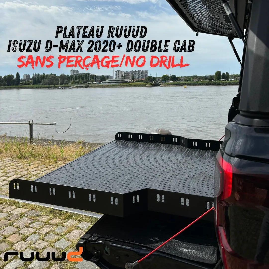 Plateau Coulissant Isuzu Dmax 2020+ | RUUUD – Sans Perçage, Ultra Résistant sur Xperts4x4 Accessoires 4x4 Off-Road