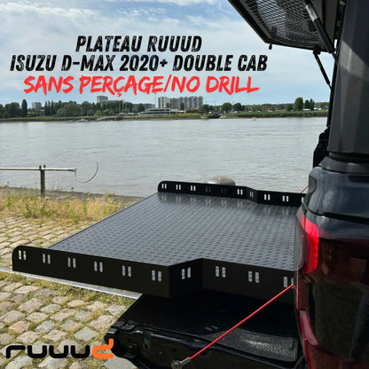 Plateau Coulissant Isuzu Dmax 2020+ | RUUUD – Sans Perçage, Ultra Résistant sur Xperts4x4 Accessoires 4x4 Off-Road