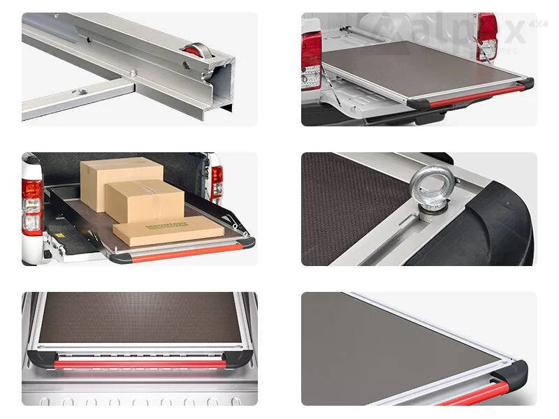 Plateau Coulissant Mountain Top | Ford Ranger 2023+ Extra Cab sur Xperts4x4 Accessoires 4x4 Off-Road